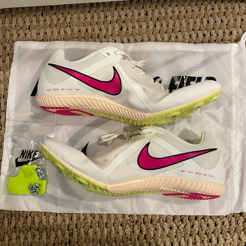 Nike Zoom Rival Multi Event Track and Field Spikes DC8749 101 Men's SZ 11.5 Race